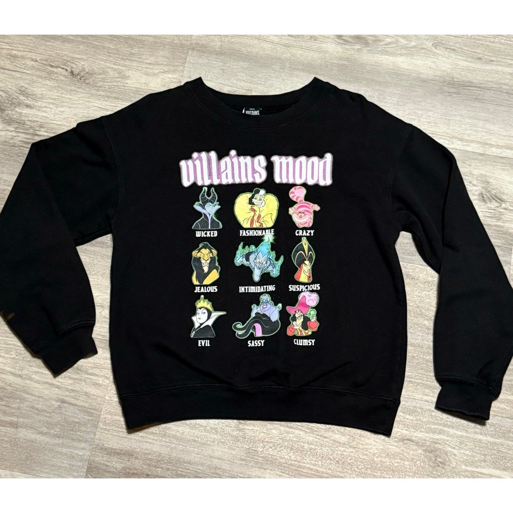Women's Disney size medium villains sweater